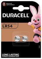 Baterie Duracell LR54, LR1130,389, 390, AG10, Alkaline, 1,5V, (Blistr 2ks)